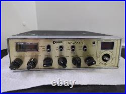 RARE Vintage Courier Galaxy V CB Radio Untested Parts Repairs