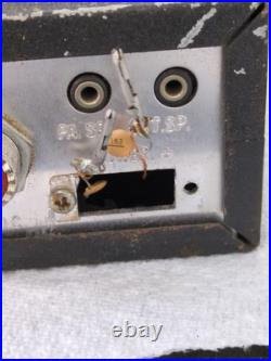 RARE Vintage Courier Galaxy V CB Radio Untested Parts Repairs