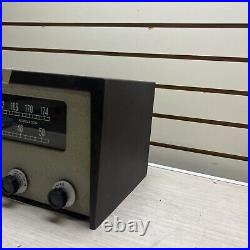 RARE Vintage Monitoradio Tube Radio POWERS ON PARTS