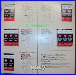 RCA CA30XXA type Integrated Circuit KITS, 2 kits + Data sheets, 26 parts 1960's