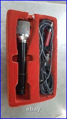 RCA HK-96 Dynamic Microphone Uni Directional Vintage Mic with Cord Parts Repair