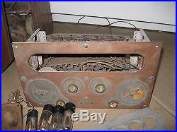 RCA Radiola 26 Portable Tube Radio 1920's for Parts or Restoration