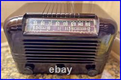 RCA Radiola 61-10 Tube Radio 1946 Bakelite AM Shortwave Parts Restore Vintage