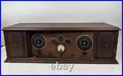 RCA Radiola Super-Heterodyne Model AR-812 Broadcast Tube Radio for Parts/Restore