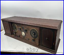 RCA Radiola Super-Heterodyne Model AR-812 Broadcast Tube Radio for Parts/Restore