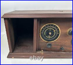 RCA Radiola Super-Heterodyne Model AR-812 Broadcast Tube Radio for Parts/Restore