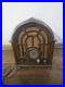 RCA-Victor-121-Cathedral-Tube-Radio-Tombstone-1930s-Antique-VTG-As-Is-Parts-01-vr