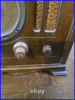 RCA Victor 121 Cathedral Tube Radio Tombstone 1930s Antique VTG As Is Parts