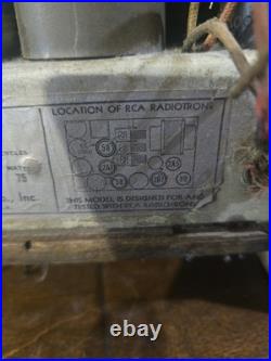 RCA Victor 121 Cathedral Tube Radio Tombstone 1930s Antique VTG As Is Parts