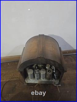 RCA Victor 121 Cathedral Tube Radio Tombstone 1930s Antique VTG As Is Parts