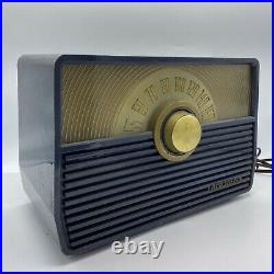 RCA Victor Model 1-X-55 Brown Bakelite AM Tube Radio As Is Parts / Repair READ