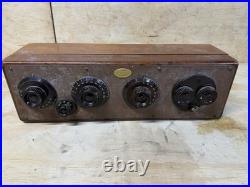READ AD! Antique Atwater Kent Model 20 Tube Radio Receiving Set for parts