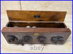 READ AD! Antique Atwater Kent Model 20 Tube Radio Receiving Set for parts
