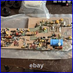 RL Drake Parts Lot Vintage Computer Board Ham Radio Board Manual Chips Etc