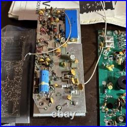 RL Drake Parts Lot Vintage Computer Board Ham Radio Board Manual Chips Etc