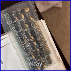 RL Drake Parts Lot Vintage Computer Board Ham Radio Board Manual Chips Etc