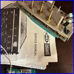 RL Drake Parts Lot Vintage Computer Board Ham Radio Board Manual Chips Etc