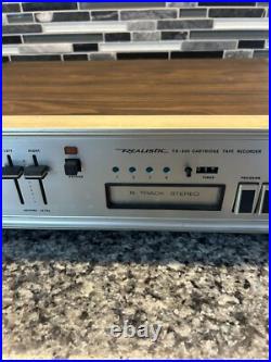 Radio Shack Realistic TR-800 Vintage 8 Track Tape Deck Recorder Parts/Repair