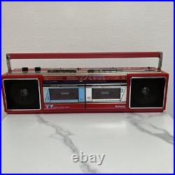Radio cassette player National RX-FW17 Operation confirmed junk and parts