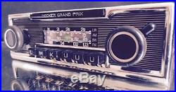Rare BECKER GRAND PRIX Vintage Chrome Classic Car FM RADIO MP3 1 YEAR WARRANTY