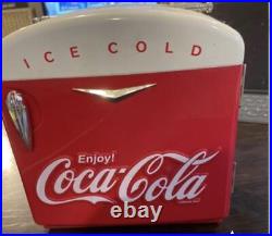 Rare Coca-Cola TV. Radio interior Vintage Missing Parts(code, Remote controller)