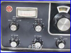 Rare! Palomar Skipper 73C Rare, antique vintage, CB Radio Parts Not Working