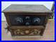 Rare-Prewar-Vacuum-Tube-Radio-Antique-Vintage-Junk-Parts-Repair-Needed-JAPAN-JP-01-tvm