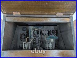 Rare Prewar Vacuum Tube Radio Antique Vintage Junk Parts Repair Needed JAPAN JP