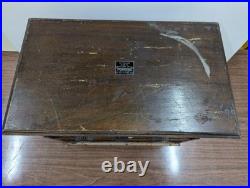 Rare Prewar Vacuum Tube Radio Antique Vintage Junk Parts Repair Needed JAPAN JP