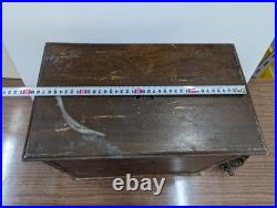Rare Prewar Vacuum Tube Radio Antique Vintage Junk Parts Repair Needed JAPAN JP