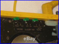 Rare SONY SOLAR WALKMAN WM-F107- 1987 Vintage For Parts or Repair