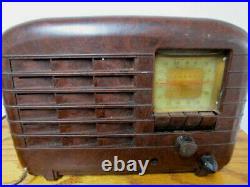 Rare Vintage 1939 Ge Tube Radio General Electric H-620 For Parts Or Repair