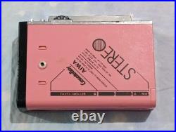 Rare Vintage Aiwa Cassette Boy Walkman HS-R9, Powers On, Radio Works, For Parts