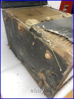 Rare Vintage Emerson Model 1146 AM Radio and Television For Parts Or Restore 50s
