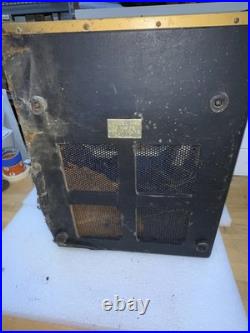 Rare Vintage Emerson Model 1146 AM Radio and Television For Parts Or Restore 50s