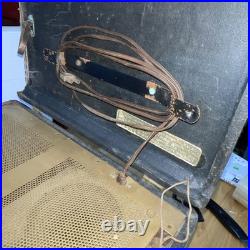 Rare Vintage Emerson Model 1146 AM Radio and Television For Parts Or Restore 50s