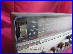 Rare Vintage National NC-121 Tube Ham Radio shortwave parts repair