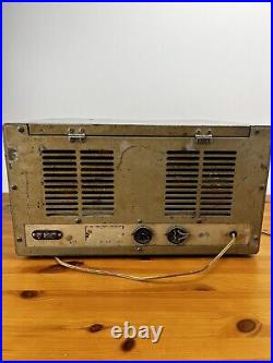 Rare Vintage National NC-57B Radio For Parts Only Lights Up Free Shipping