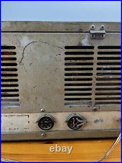 Rare Vintage National NC-57B Radio For Parts Only Lights Up Free Shipping