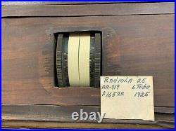 Rare Vintage RCA Radiola 25 Superheterodyne Radio For parts or Restoration