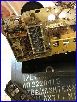 Rare Vintage U. S. Army Receiver Radio REC-XMTR RT-175/PRC-9 For Parts Jeep CB
