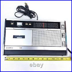 Rare Vtg Ampex Micro 30 AM Radio Cassette Tape Recorder Player For Parts Repair