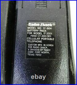 Realistic Radio Shack CT-301 True Vintage Cellular Phone Cellphone, Parts/Repair