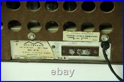Regency MC Monitoradio Model WR-10D FM Receiver Powers On For Parts or Repair
