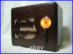 Restored Vintage Tube Radio, Unknown Maker, SEIDENSHA Parts, Fully Functional