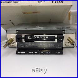 SANYO FT644 AM/FM Radio Cassette Car Stereo Player In-Dash Vintage Instructions
