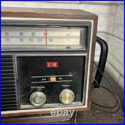 SHARP FM-22 AM FM Solid State Radio Vintage Transistor For Parts Japan