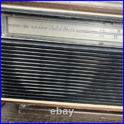SHARP FM-22 AM FM Solid State Radio Vintage Transistor For Parts Japan