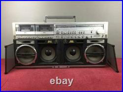 SHARP THE SEARCHER GF-909 Stereo Boombox vintag Parts Or Repairs
