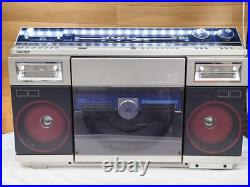 SHARP VZ-V2 Radio Cassette Boombox Vinyl Record Player JUNK For Parts From Japan